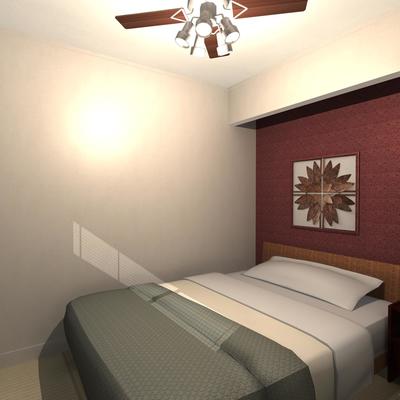 部屋ごとにテイストを変えたリゾートインテリア