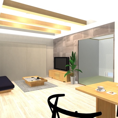 「和」を取り入れたジャパンディスタイル