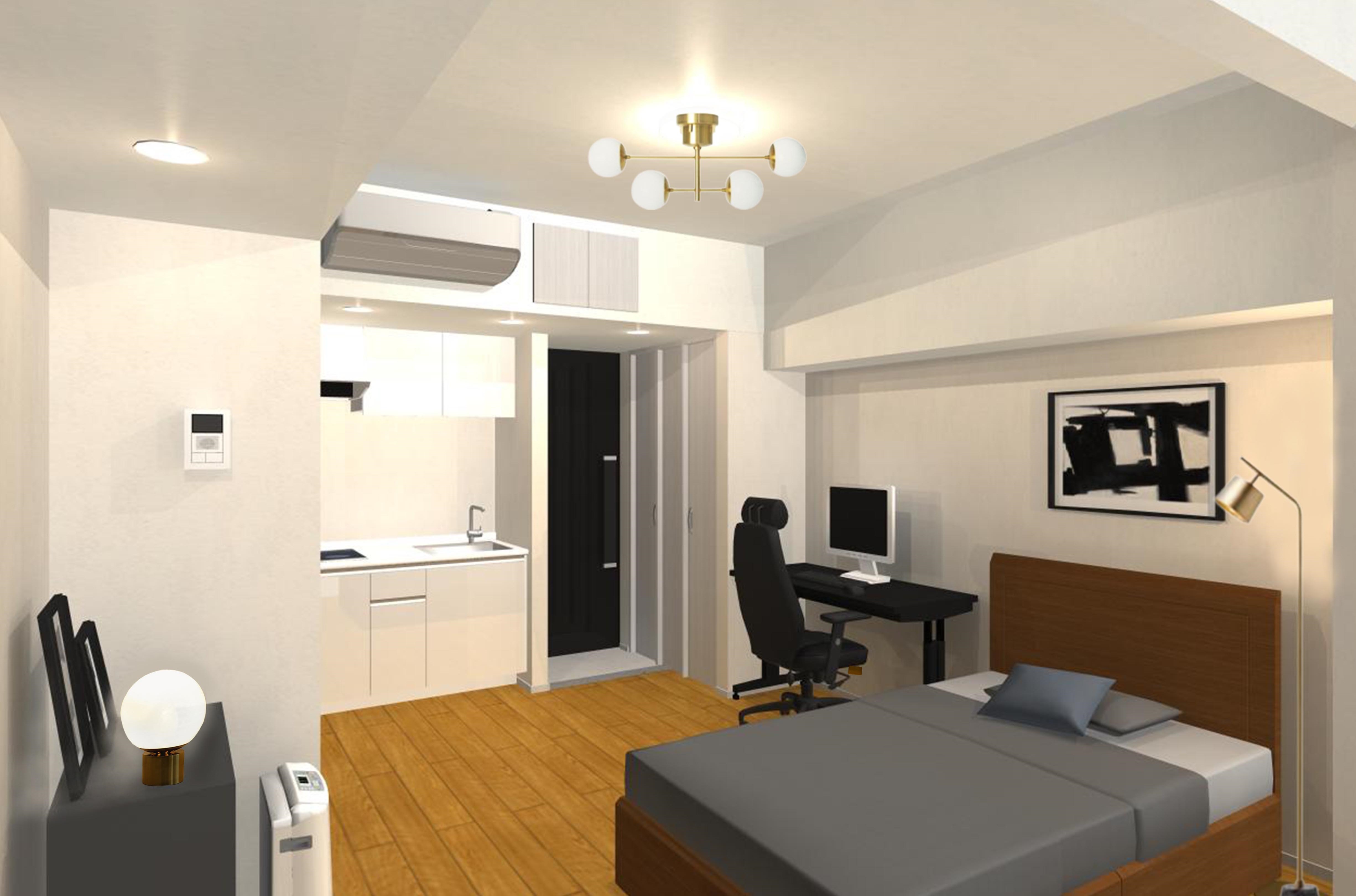 生活感のない落ち着いたホテルライクインテリア | Hello Interior