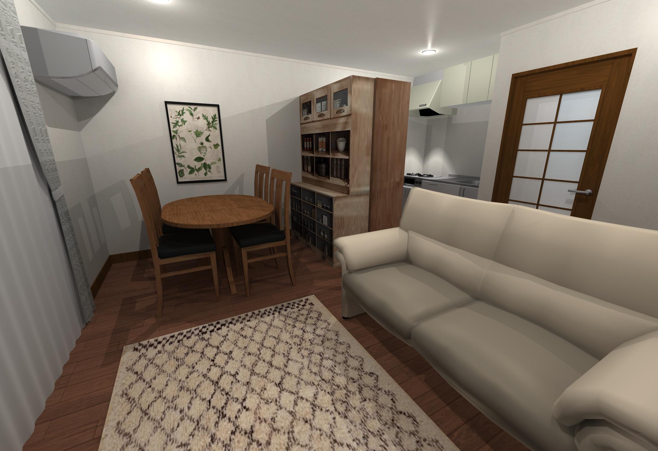 区切る ゾーニング インテリア Hello Interior ハローインテリア