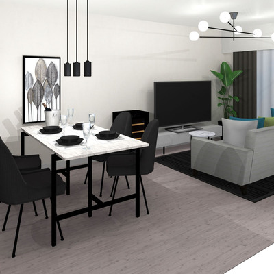 ”ホテルライクで静寂な暮らし”　シンプルモダンスタイル