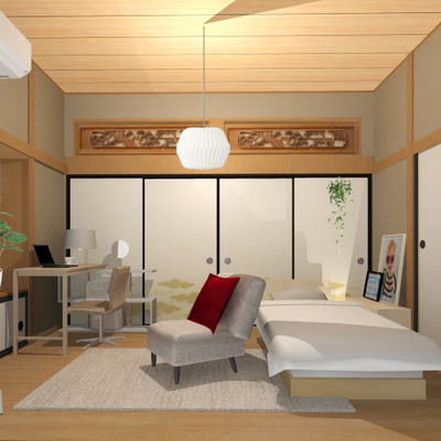 寛ぎと集中を適える自分だけの空間　～引き算でつくるすっきり心地よいジャパンディインテリア～