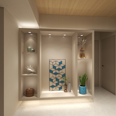 ナチュラルな西海岸スタイルを楽しむ玄関ホール