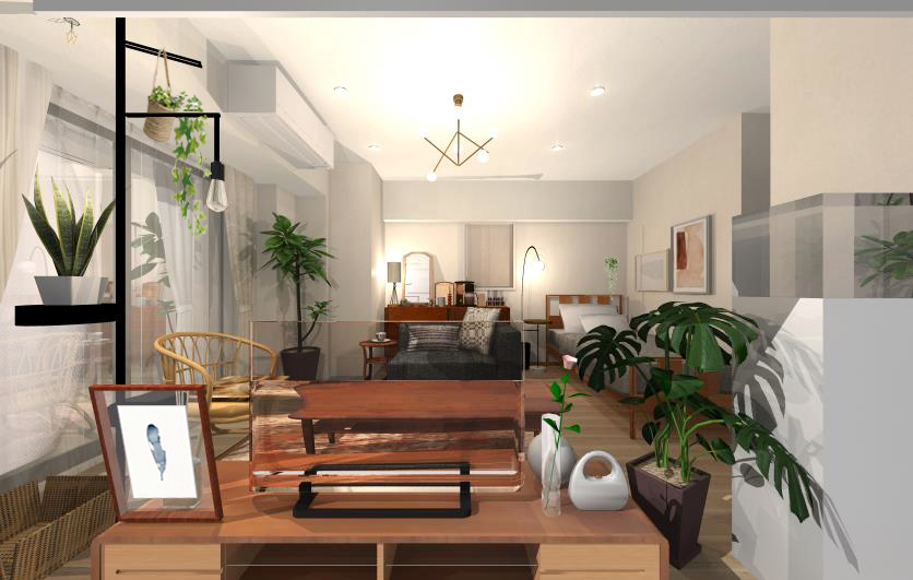 高質で安価 ACME Sheesham Devon ACME （Buy BOARD TV FUNITURE】GRANDVIEW テレビ台