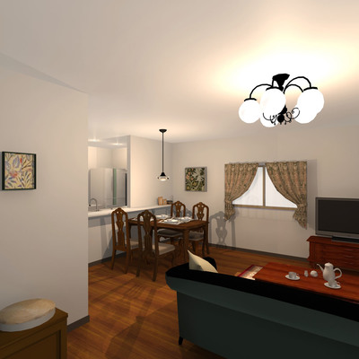 英国調　familyで集う優雅なクラシカルインテリア