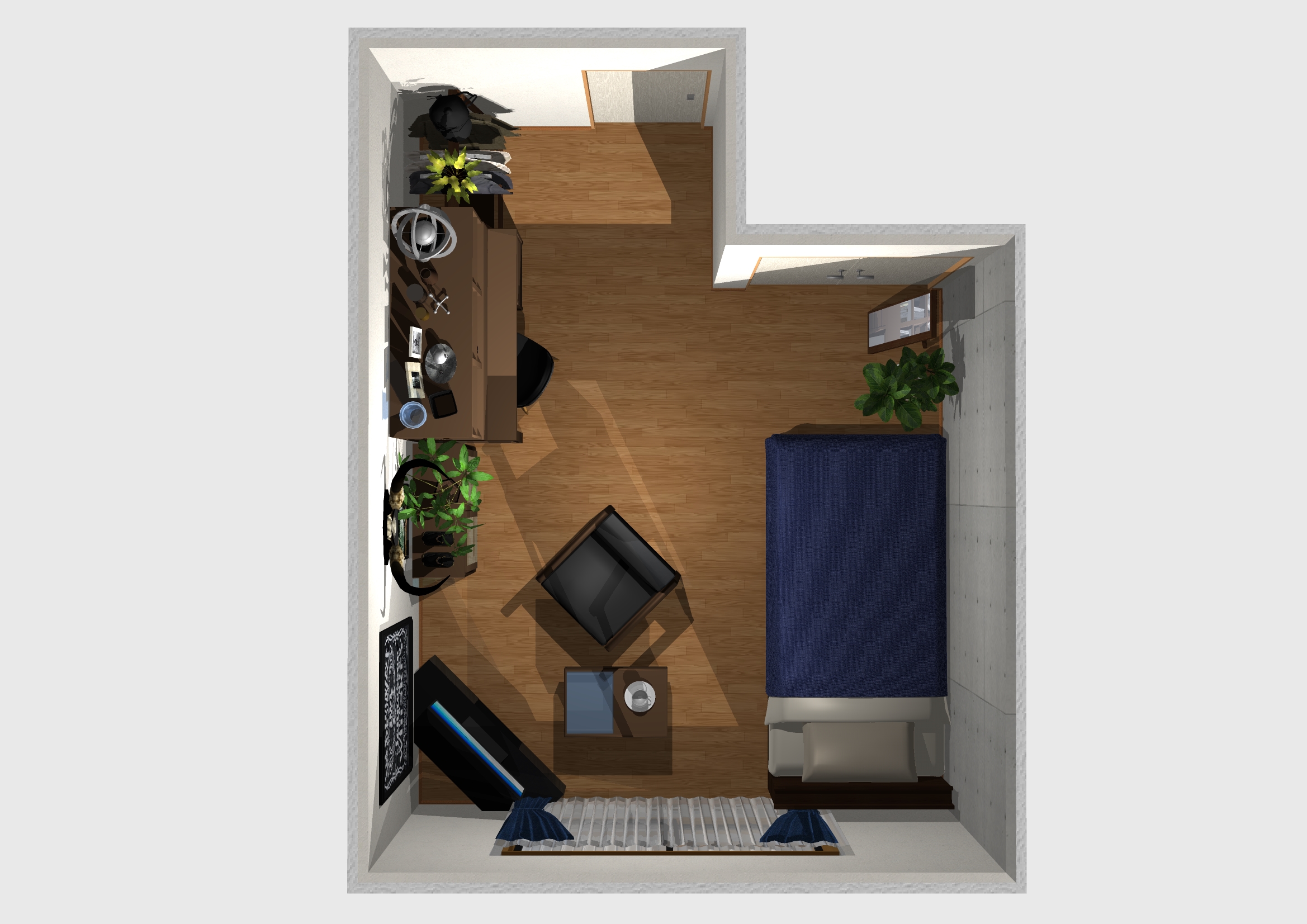 趣味を楽しむ男前インテリア | Hello Interior（ハローインテリア）