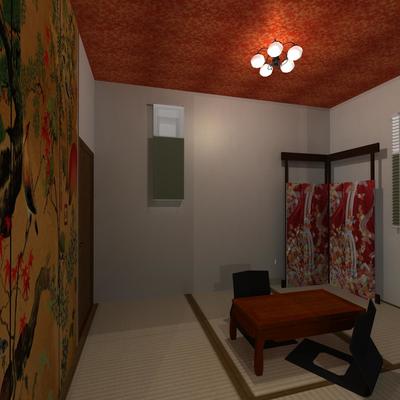 インパクト×伝統で「侘び寂び」を感じる和のインテリア。