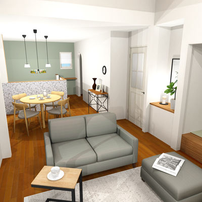 カジュアルプロバンスインテリア