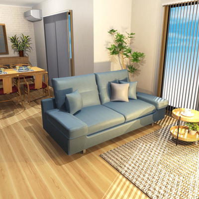 開放感溢れる、北欧モダンインテリア