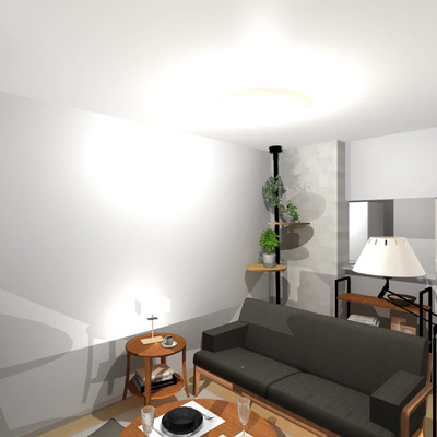 灯りを楽しむ北欧モダンインテリア