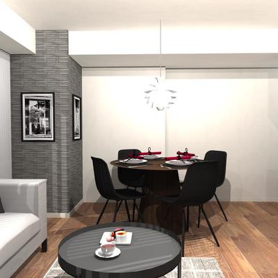 メリハリとレイアウトで魅せるアーバンモダンインテリア