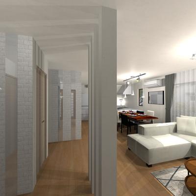 ウォールナットモダンインテリア