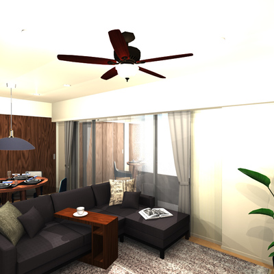 家族が自然と集まる〜心地よいアーバンモダンインテリア