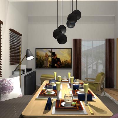 家族だんらんを楽しむナチュラルインテリア
～動きで変える、LDスタイル～