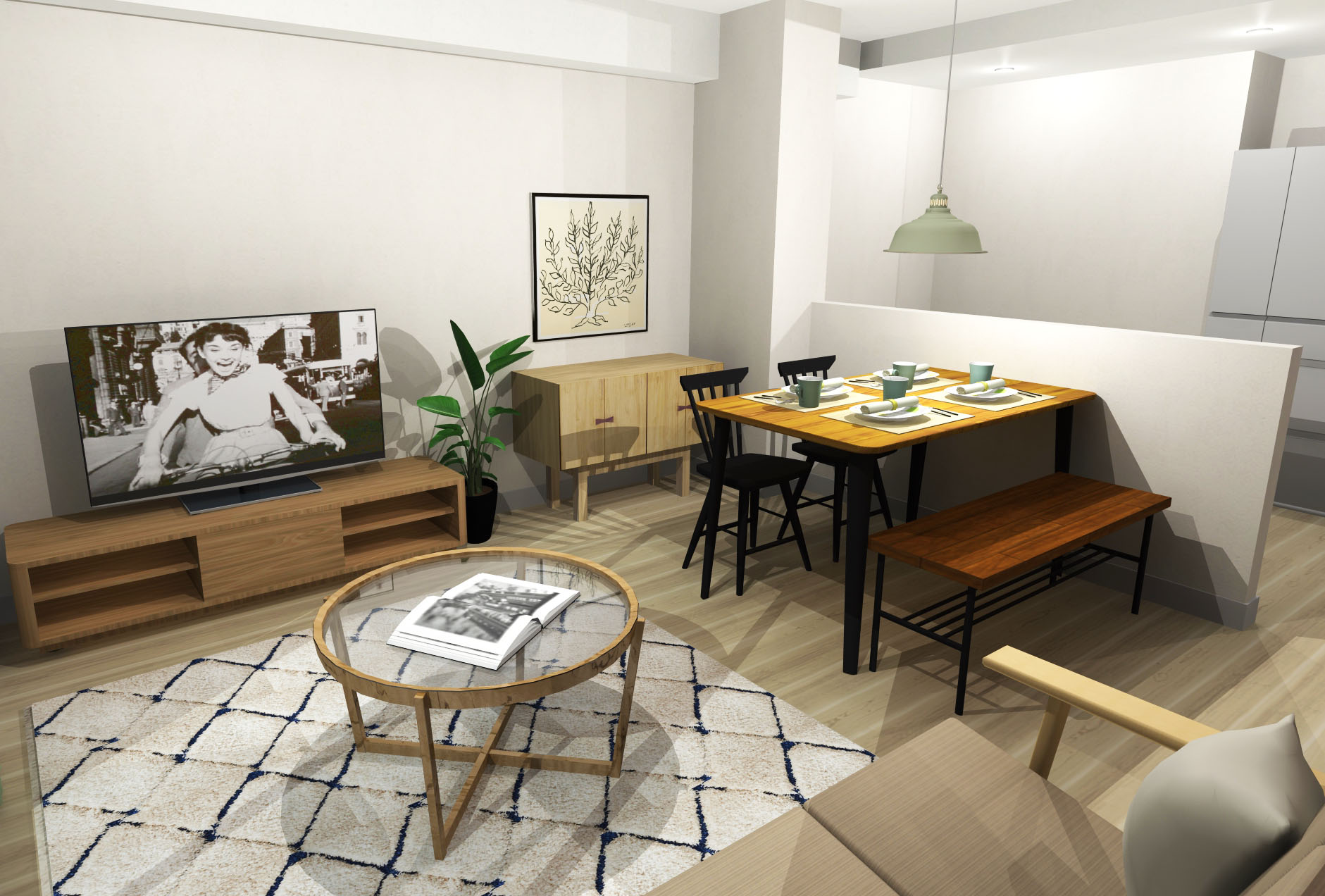 シンプルで余裕のある暮らしを ナチュラルモダンインテリア Hello Interior ハローインテリア