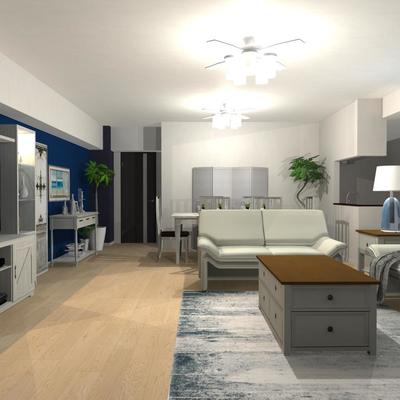 白で作る、南仏系大人リゾートインテリア