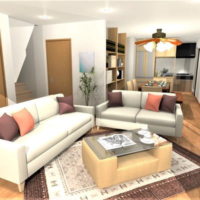 家族全員で楽しい時間を！
リゾートインテリア