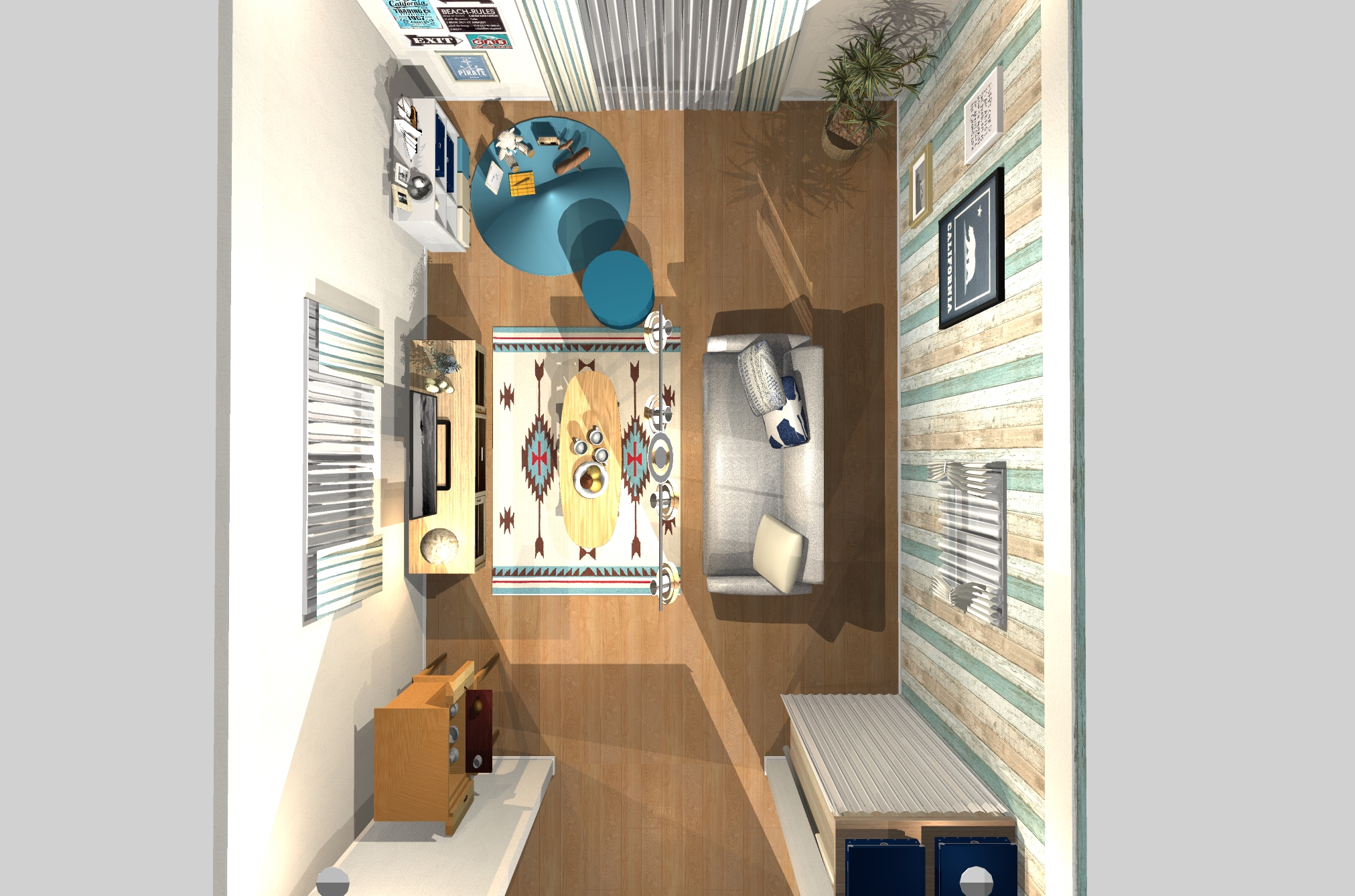 家族みんながhappyに 爽やか ナチュラル西海岸風インテリア Hello Interior ハローインテリア