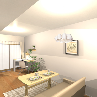 癒しのナチュラルインテリア　〜寛ぎと集中を両立できる空間