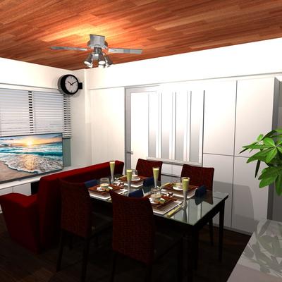 ハワイアンリゾートインテリア